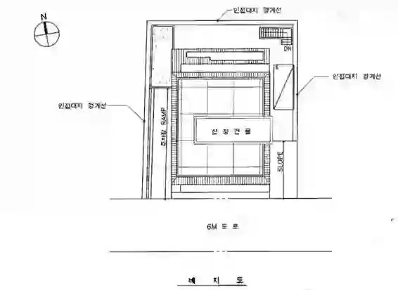 청인빌라 배치도 이미지